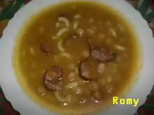 Receita Sopa de grão de bico da ana paula