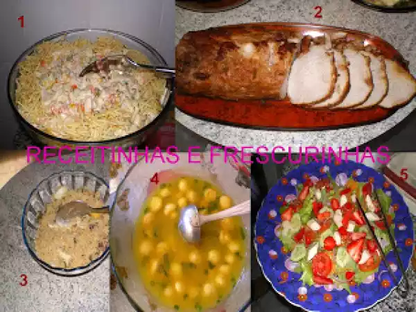 Receita Almoço de domingo