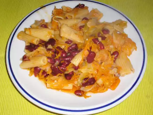 Receita Massada de feijão e couve lombarda