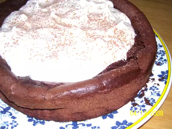 Receita Especial nigella - bolo nuvem de chocolate