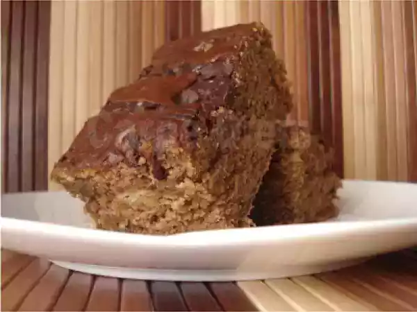 Receita Bolo de gengibre e chocolate derretido