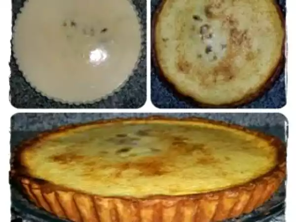 Receita Tarte de camarão, milho e alho francês