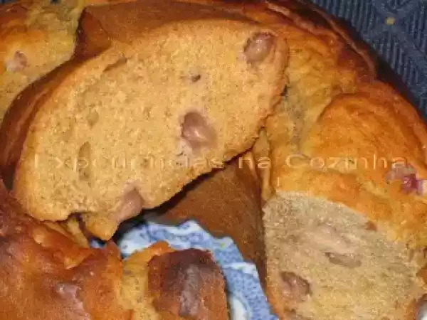 Receita Bolo de romã