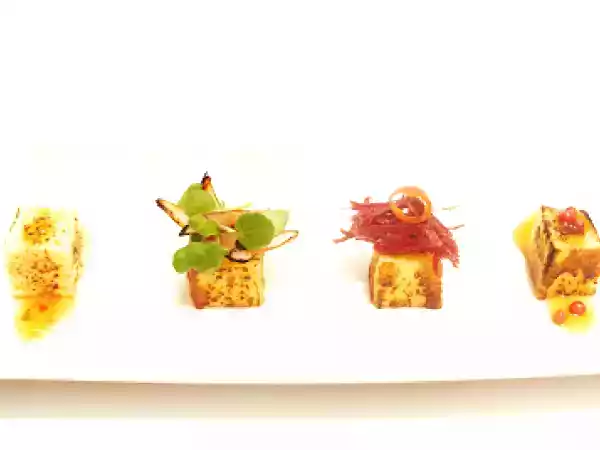 Receita Menu degustação de queijo coalho.
