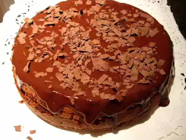 Receita Bolo de chocolate com moscatel