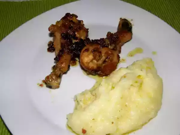 Receita Perninhas de frango crocantes...