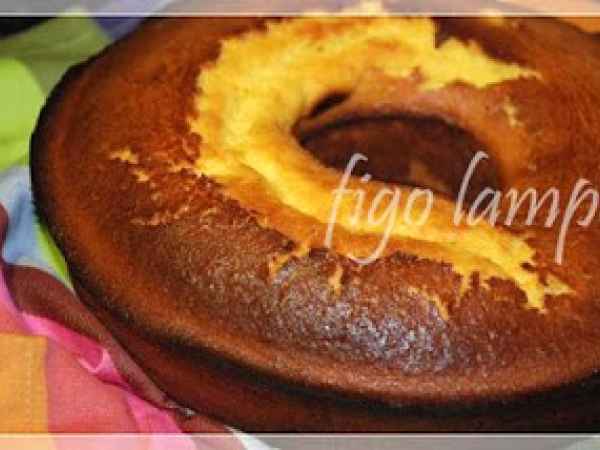 Receita Figo lampo - bolo de fubá delícia