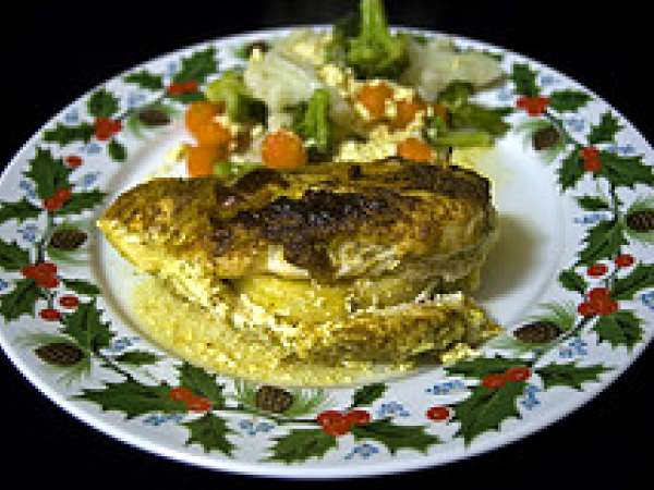 Receita Peitos de frango com ananaz