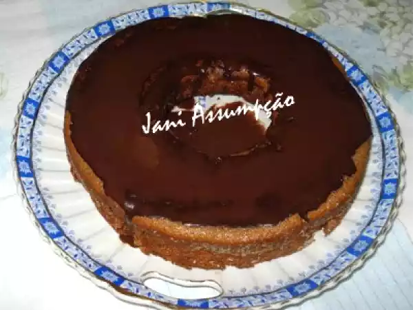 Receita Bolo de chocolate e côco (sem farinha) - jani