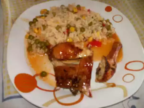 Receita Frango no forno da dona maria