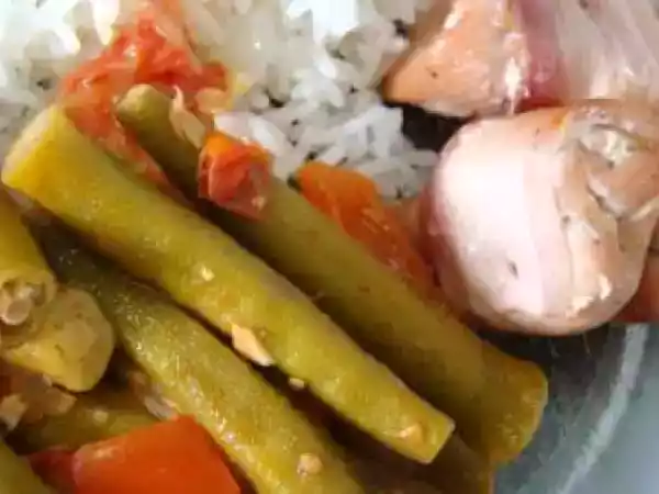 Receita Medalhões de frango com quiabo refogado