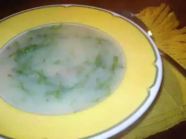 Receita Caldo verde [em dia de chuva]