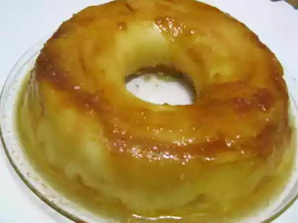 Receita Caçarola italiana- pudim