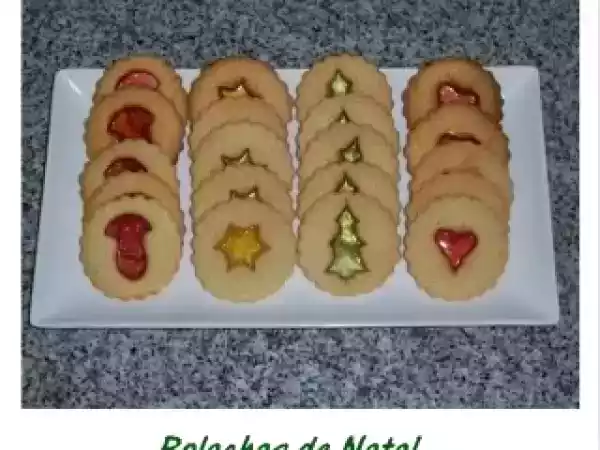Receita Bolachas de natal