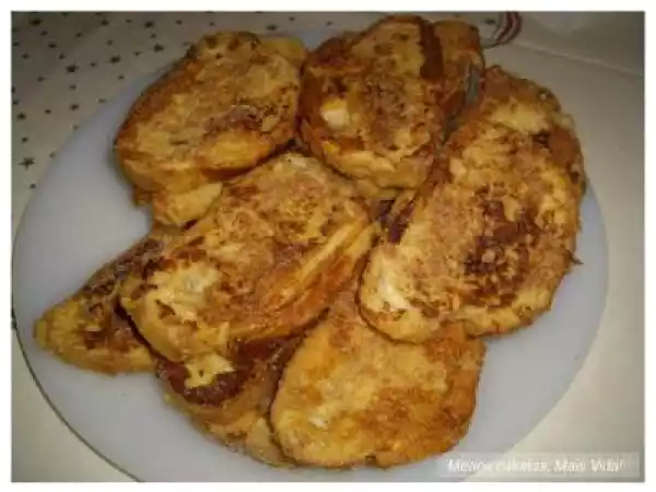 Receita Rabanadas, fatias douradas ou fatias paridas light