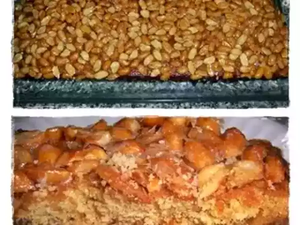 Receita Tarte de amendoim