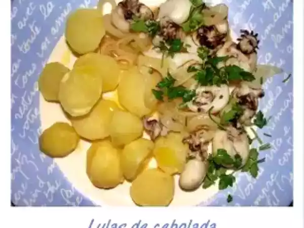 Receita Lulas de cebolada