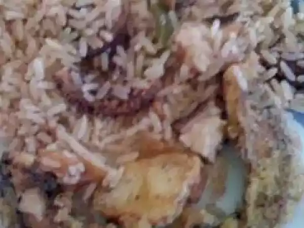 Receita Arroz de polvo e filetes do mesmo
