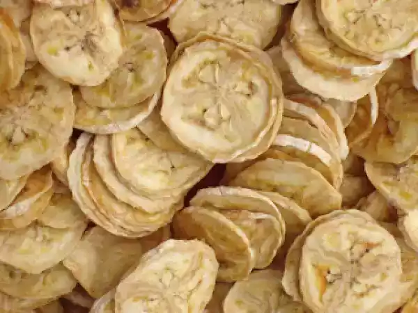 Receita Banana chips ( uma delícia)