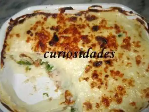 Receita Empadão de alheira