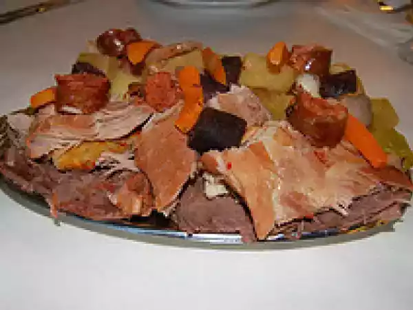 Receita Cozido de lagoa das furnas