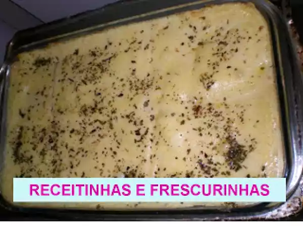 Receita Torta de pão de forma