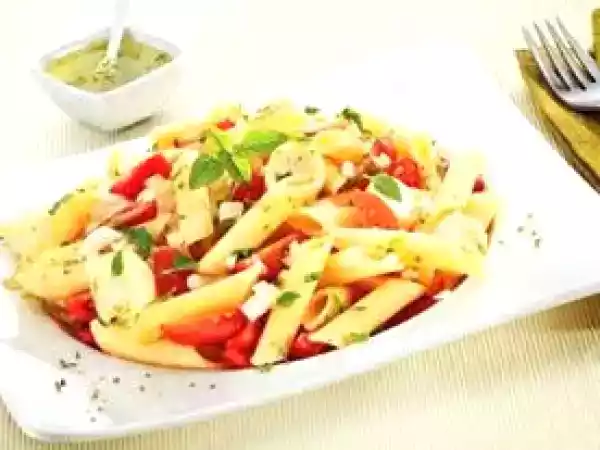 Receita Salada de macarrão