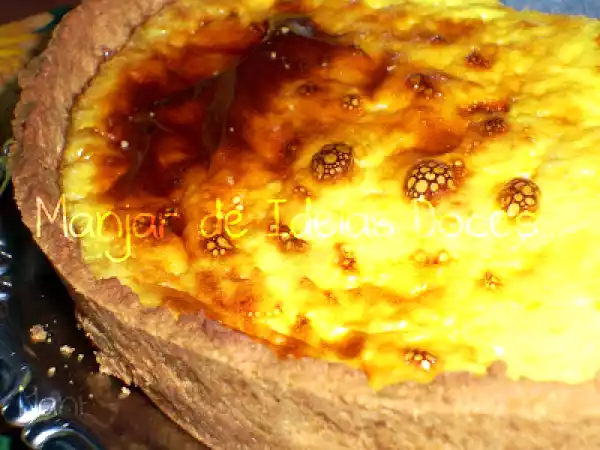 Receita Tarte de leite condensado