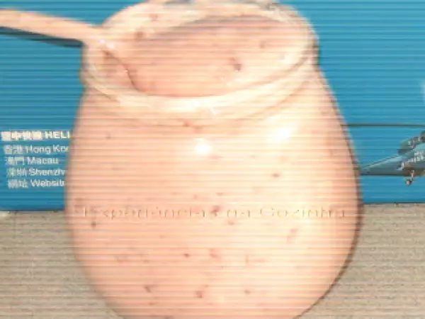 Receita Iogurte de framboesa