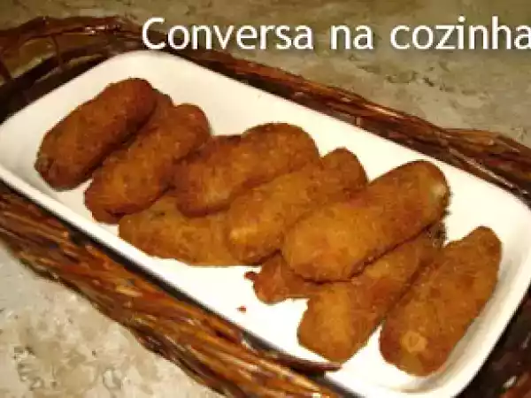 Receita Croquete de atum