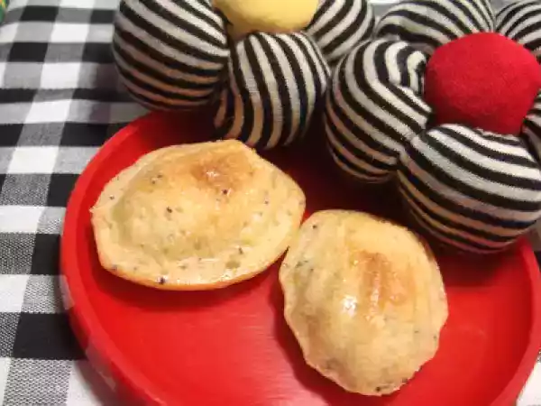 Receita Madeleines com água de flor de laranjeira