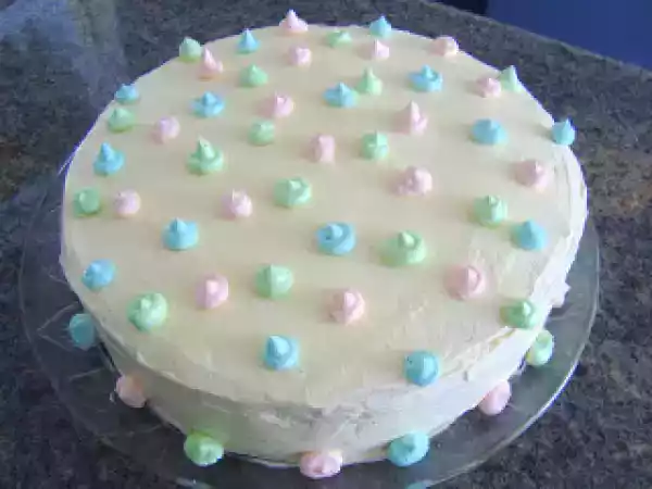 Receita Bolo cookies and cream