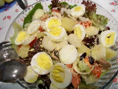 Receita Salada niçoise