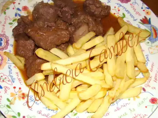 Receita Carne de porco em vinha d´alhos