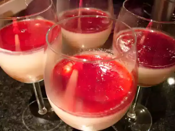 Receita Taças de cheesecake (light)