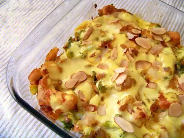 Receita Cubos de frango ao forno