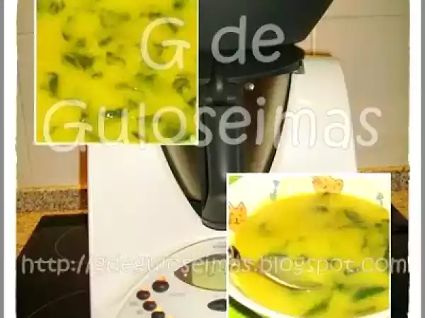 Receita Sopa de grão com espinafres