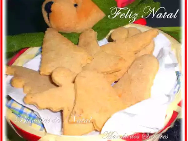Receita Biscoitos de natal