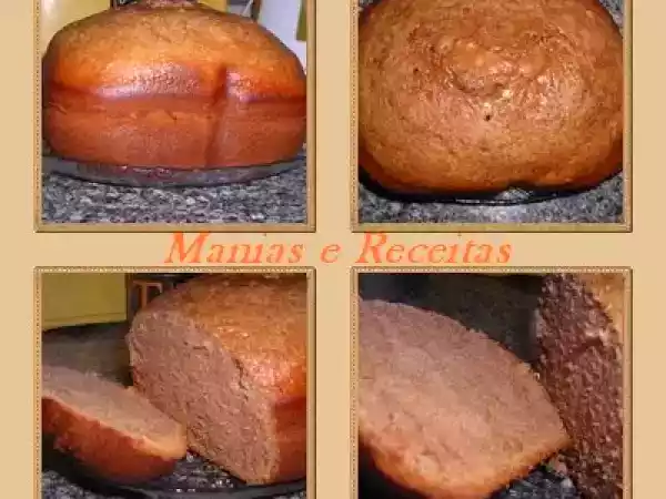 Receita Bolo de maçã e canela