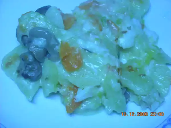 Receita Empadão de pescada com legumes