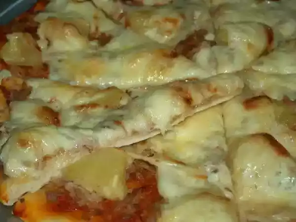 Receita Massa de pizza ultra-rápida