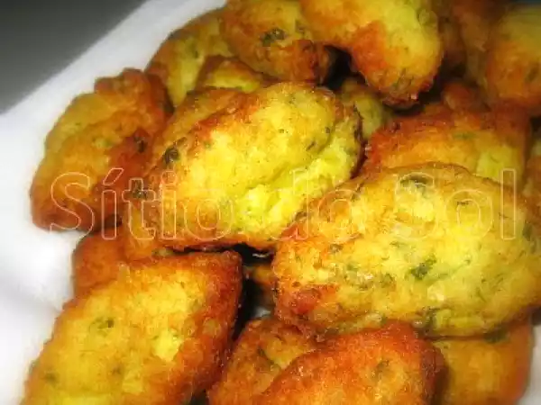 Receita Pasteis de bacalhau