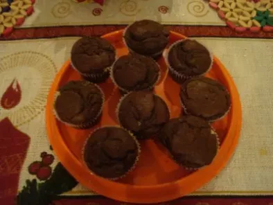 Receita Muffin três chocolates