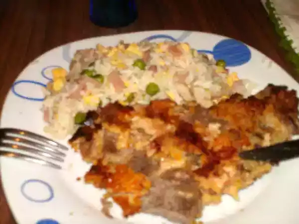 Receita Arroz xau-xau a minha maneira