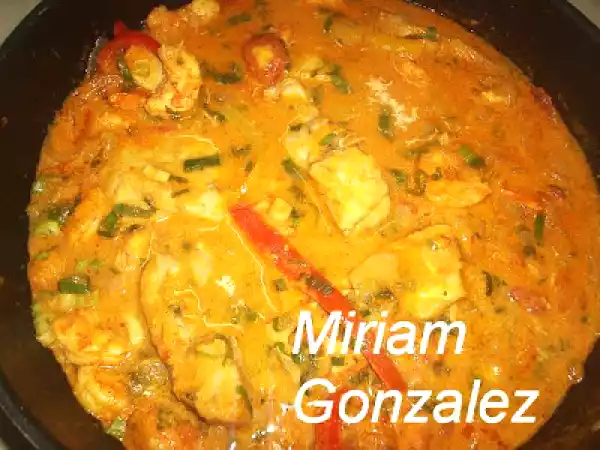 Receita Moqueca de peixe e camarão fácil