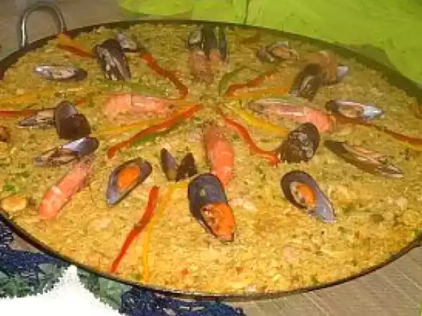 Receita Paella mauro rebelo
