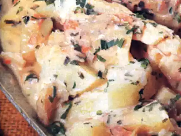 Receita Bacalhau com leite de coco