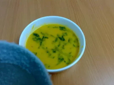 Receita Sopa de grão com espinafres na bimby