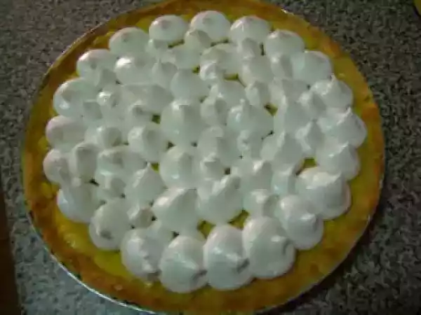 Receita Tarte de limão merengada