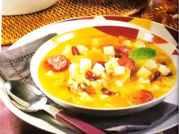 Receita Sopa á lavrador